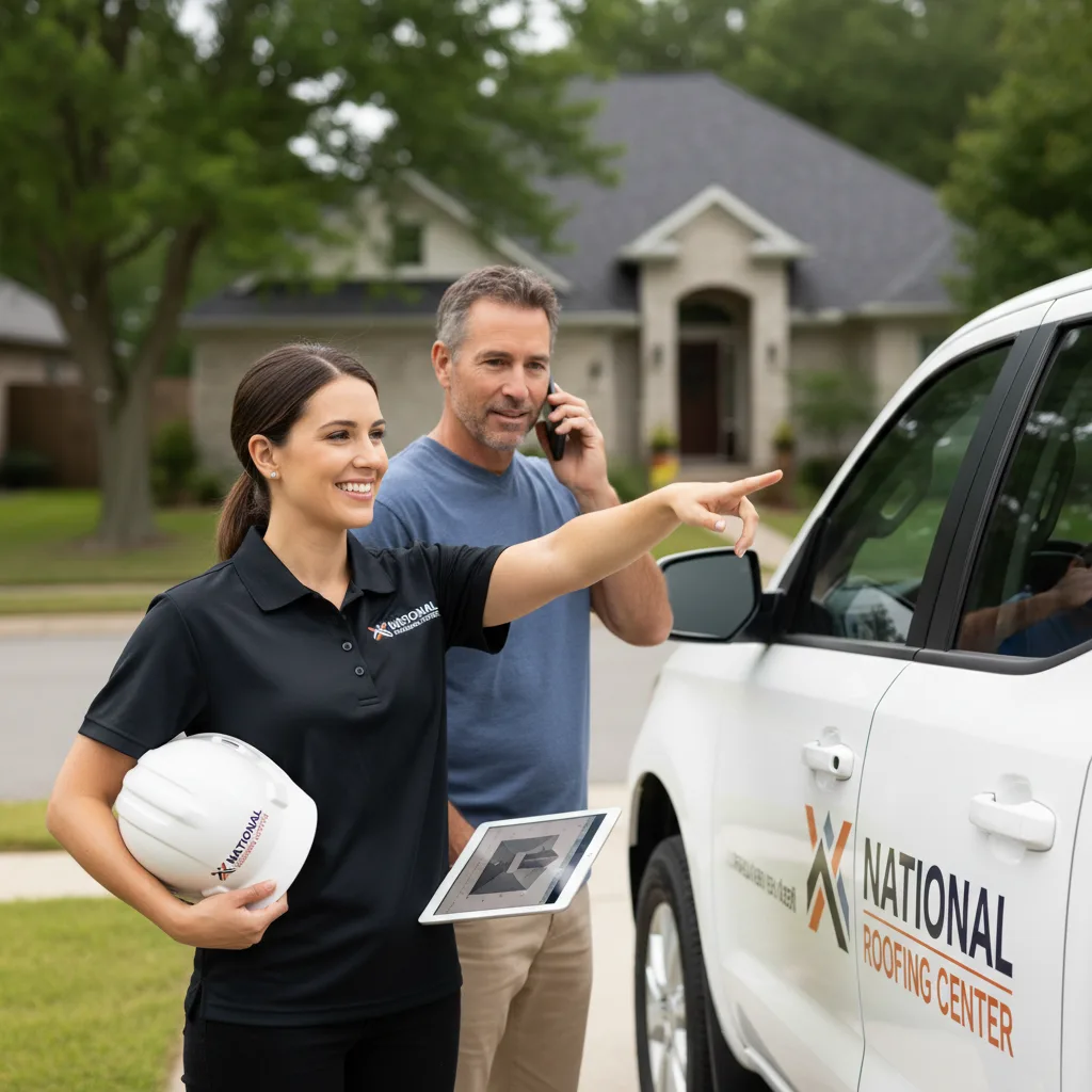 National Roofing Center customer support in Kaiser